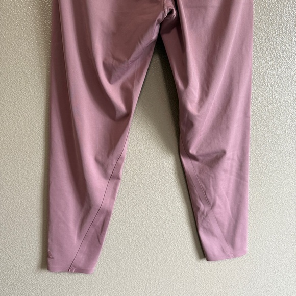 Adidas Aeroready Tight Fit Super Soft Leggings Dusty Pink Women's Size Large - Picture 4 of 7